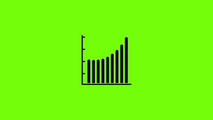 Poster - Business diagram icon animation