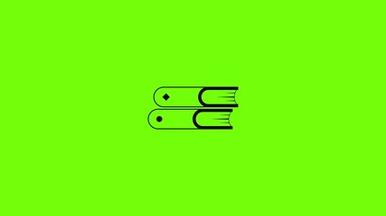 Poster - Book two icon animation