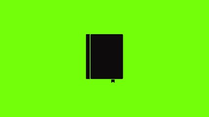Poster - Book publication icon animation