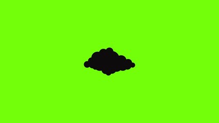 Poster - Cloudiness icon animation