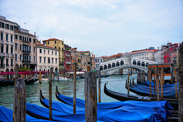 Wall Mural - Rialto Bridge over Grand Canal