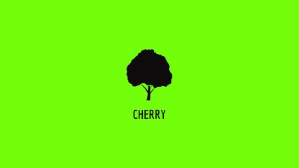Poster - Cherry icon animation