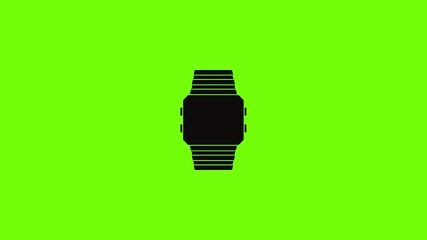 Poster - wristwatch icon animation