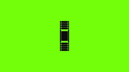 Poster - wristwatch woman icon animation