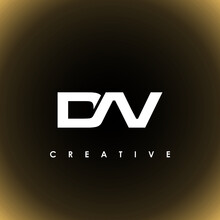 DAV Letter Initial Logo Design Template Vector Illustration