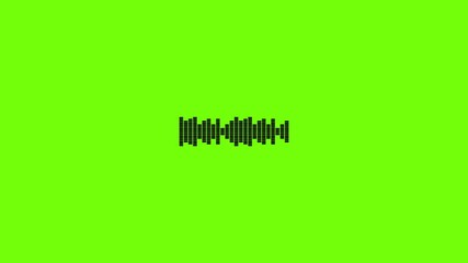 Poster - Equalizer sound icon animation