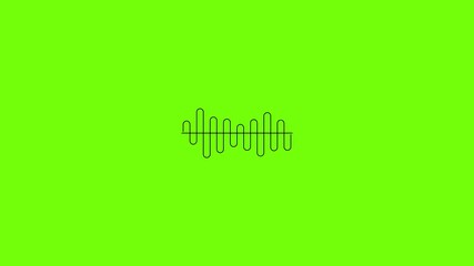 Poster - Equalizer volume sound icon animation