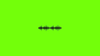 Poster - Equalizer voice icon animation