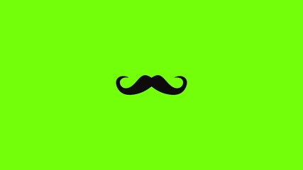 Sticker - Handlebar mustache icon animation