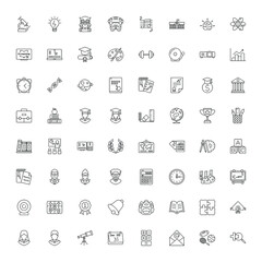 Poster - Education icons