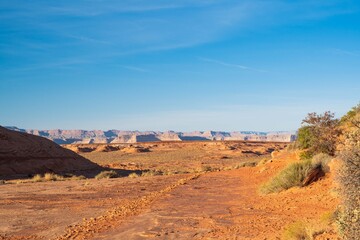 Wall Mural - An overlooking landscape view of Glen Canyon National Recreation Area, Arizona