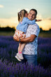 © Xalanx - Father and daughter in the lavender field