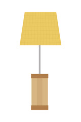 Poster - modern lampshade icon