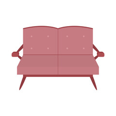 Sticker - vintage couch icon