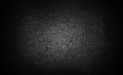 Aufkleber - Old wall texture cement dark black gray panorama background abstract grey color design are light with white gradient background.