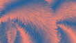 Blue pink abstract fluffy fur effect background
