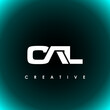 CAL Letter Initial Logo Design Template Vector Illustration