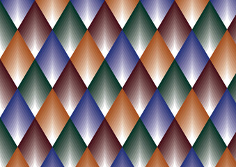 Wall Mural - linear vector pattern, repeating abstract floral, colorful of leaf or flower, floral. graphic clean 