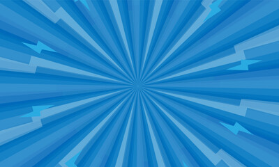 Wall Mural - blue gradient ray burst dot style background vector design