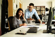 © JustLife - Colleagues arguing in office. Angry businessman yelling at his collegue