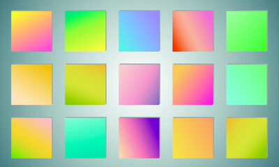 Poster - Color gradient cover design. Vibrant background for screen, poster, banner, wallpaper, social media post