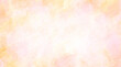【高解像度350】ピンク色オレンジ色水彩画手描き筆跡テクスチャシンプル背景イラスト素材春桜色