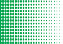 Digital Gradient With Green Dots Abstract Futuristic Panel Polka Dot Background Grunge Background With Circles Dots Dots Vector Illustration