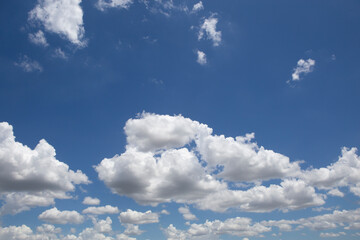 Wall Mural - beautiful blue sky and could.
