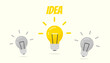 © 4zevar - New bright design lightbulb idea icon
