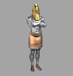 King Nebuchadnezzar's Dream Statue (Daniel's Prophecies) Presentation Background