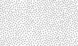 Seamless abstract drawing outline dots pattern background. Hand drawn texture. Modern graphic design.