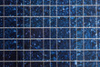 Solar panel background close up.