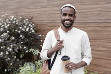 Poster - Portrait of Happy Black Guy