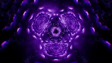 Abstract Mysterious Organic Plasma Alien Chamber Tunnel Background