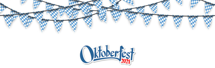 Wall Mural - Oktoberfest 2021 garlands