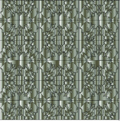 
Silver metallic gradient with repeat Pattern . Abstract metallic background.