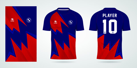 sports jersey template for team uniforms and Soccer t shirt design