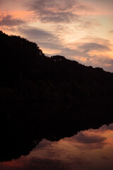 Canvas Print - Himmel und Wasser Kanal