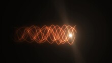 Wave Motion Of A Photon Of Light In Space