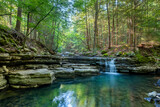 Fototapeta  - Hemlock Falls, Fall Creek Falls State Park, Tennessee