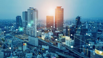 Poster - 都市とネットワーク　スマートシティ