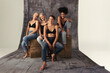 © Jacob Lund - Studio shot of diverse women celebrating their natural bodies