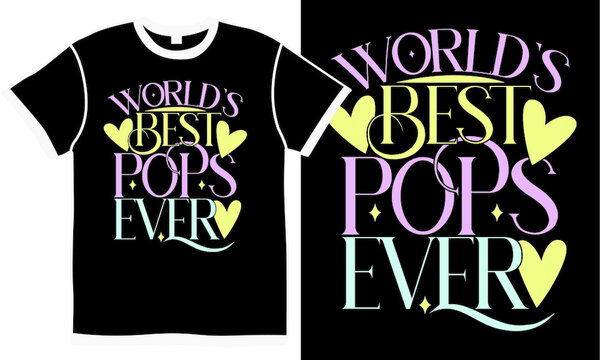 world's best pops ever, man life, pop design, father's day wedding, pops design concept