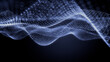 © RocknRoller Studios - Data Transfer Concept. Blue, Futuristic Digital Style. 3D Render.