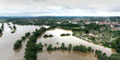 Ruhrhochwasser im Juli 2021 bei Schwerte - Kleingartenanlage 