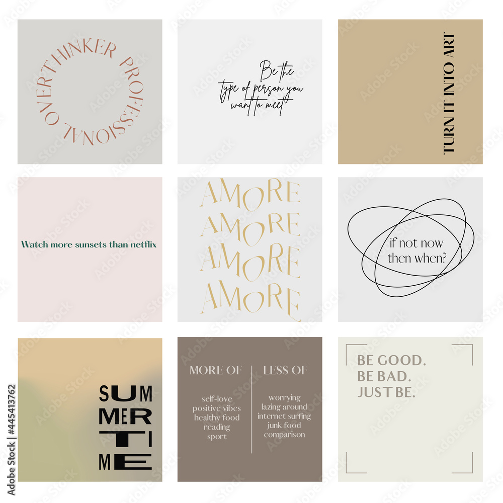 Wednesday Addams Instagram Quotes, a Social Media Template by DeeBeeDesign, image size:1000x1000