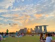 people enjoying the sunset in Singapore