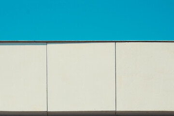 Poster - Abstract architecture. Close up of a wall of a building