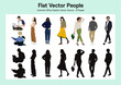 Summer Office Fashion Vector Source - 8 People