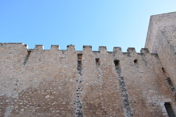 Wall Mural - Castle of the Counts of Modica in Alcamo, Sicily, Italy